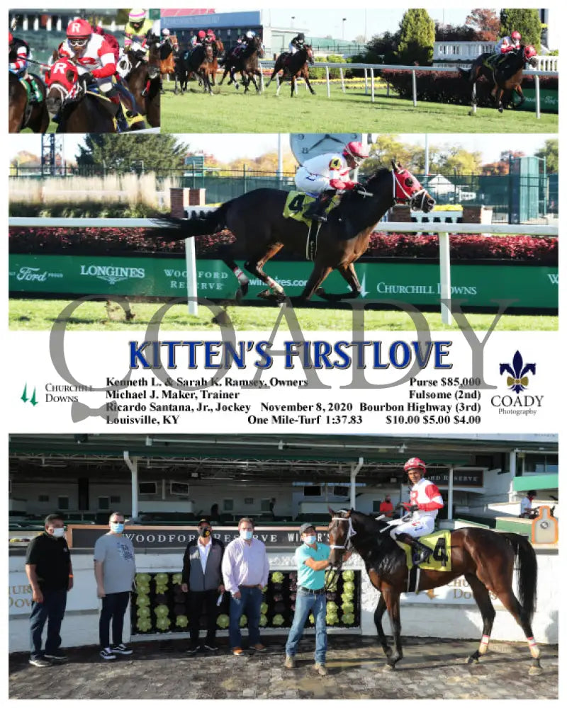 Kitten’s Firstlove - 11-08-20 R06 Cd Churchill Downs