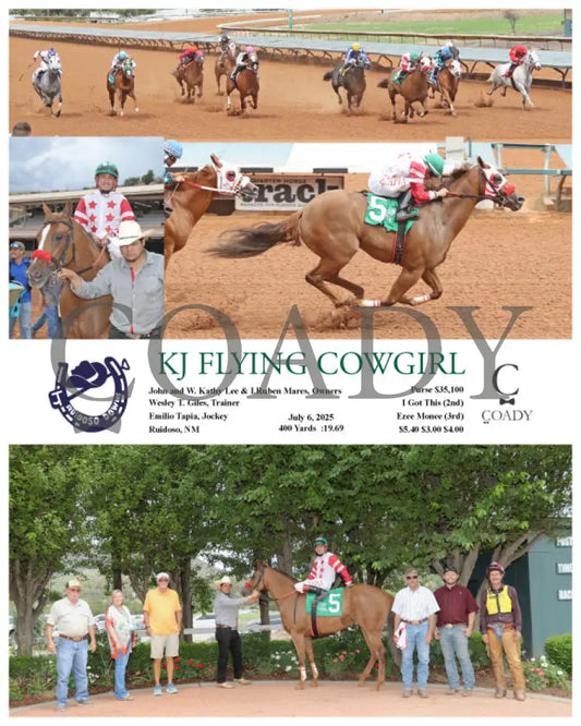 KJ FLYING COWGIRL - 07-06-25 - R08 - RUI Ruidoso Downs