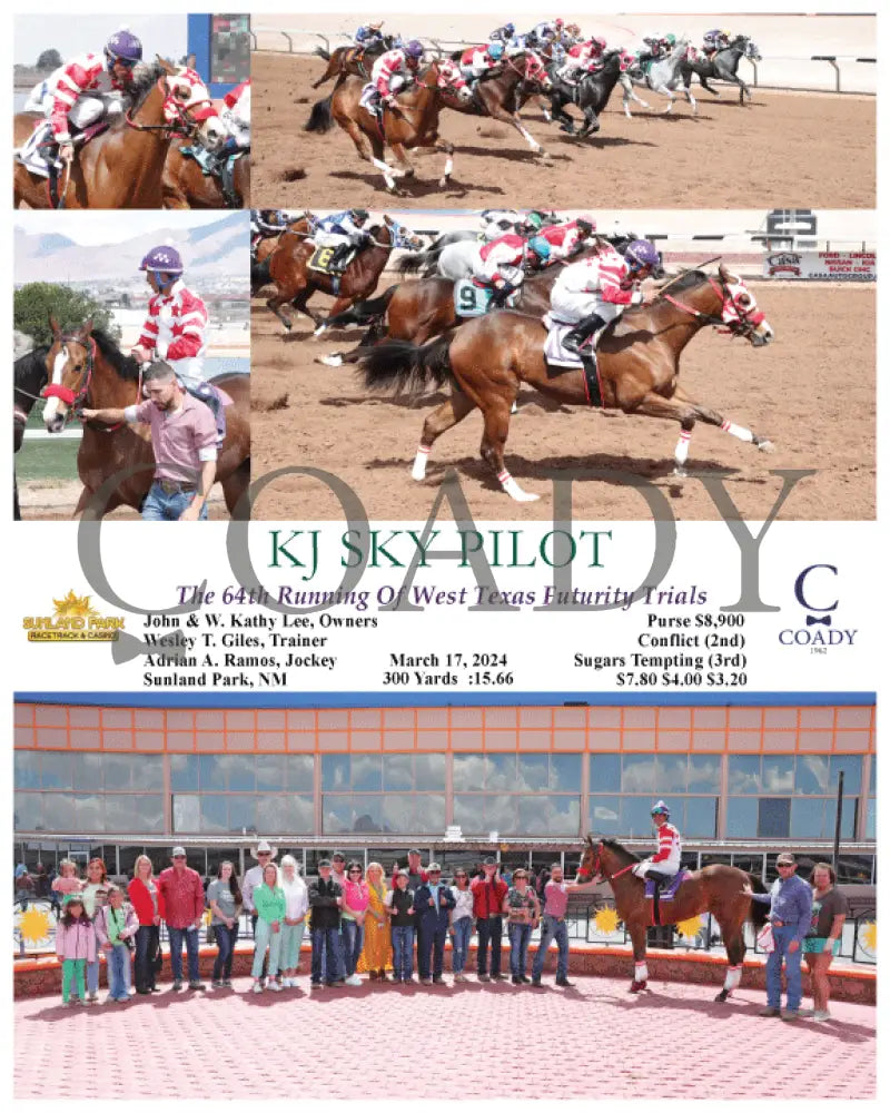 Kj Honktonk Cowgirl - The 64Th Running Of West Texas Futurity Trials 03 - 17 - 24 R05 Sun Sunland
