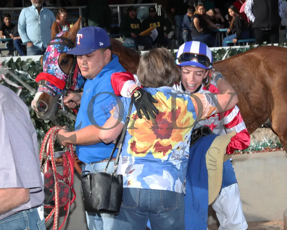 Kj Wildthang - Zia Park Quarter Horse Invitational Stakes 12-15-24 R07 Celebration