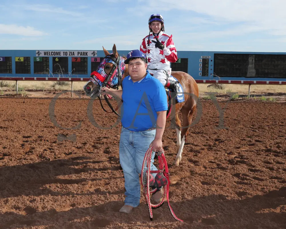 Kj Wildthang - Zia Park Quarter Horse Invitational Stakes 12-15-24 R07 Return Shot 2