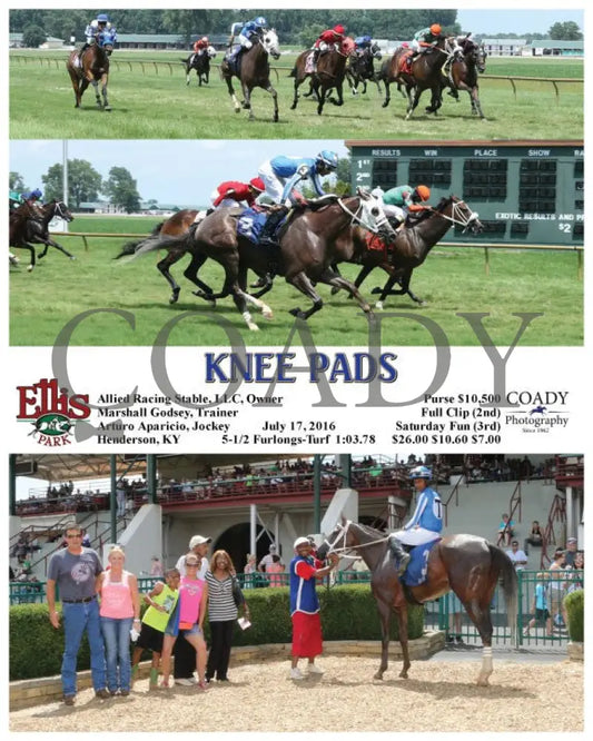 Knee Pads - 071716 Race 04 Elp Ellis Park