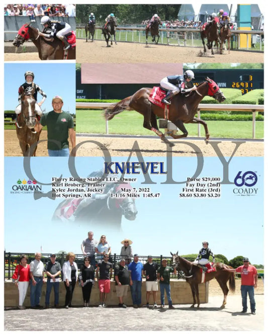 Knievel - 05-07-22 R02 Op Oaklawn Park