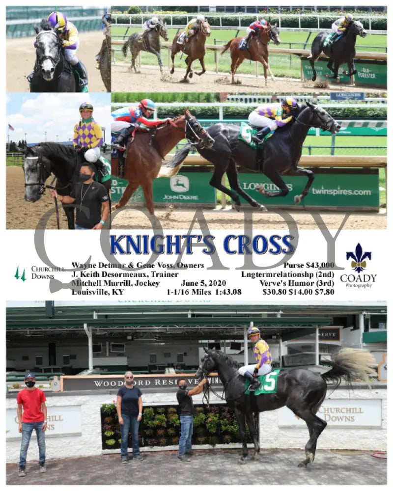 Knight’s Cross - 06-05-20 R01 Cd Churchill Downs
