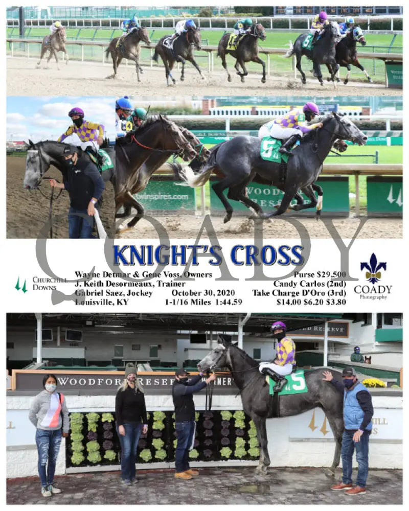 Knight’s Cross - 10-30-20 R03 Cd Churchill Downs