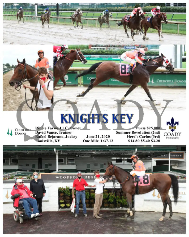 Knights Key - 06-21-20 R03 Cd Churchill Downs