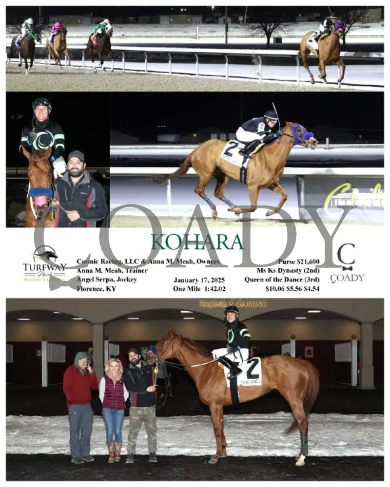 Kohara - 01-17-25 R04 Tp Turfway Park