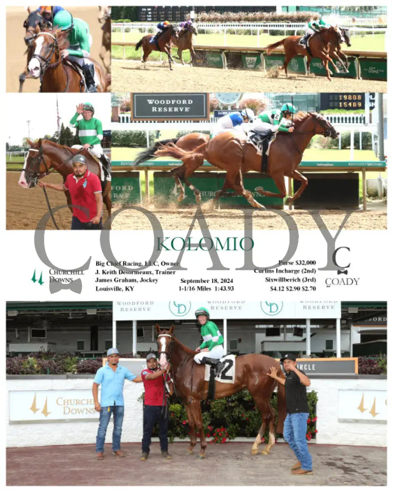 Kolomio - 09-18-24 R03 Cd Churchill Downs