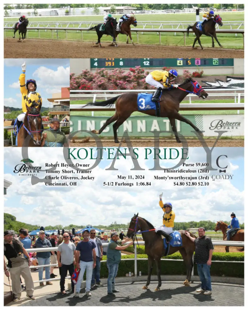 Kolten’s Pride - 05-11-24 R01 Btp Belterra Park
