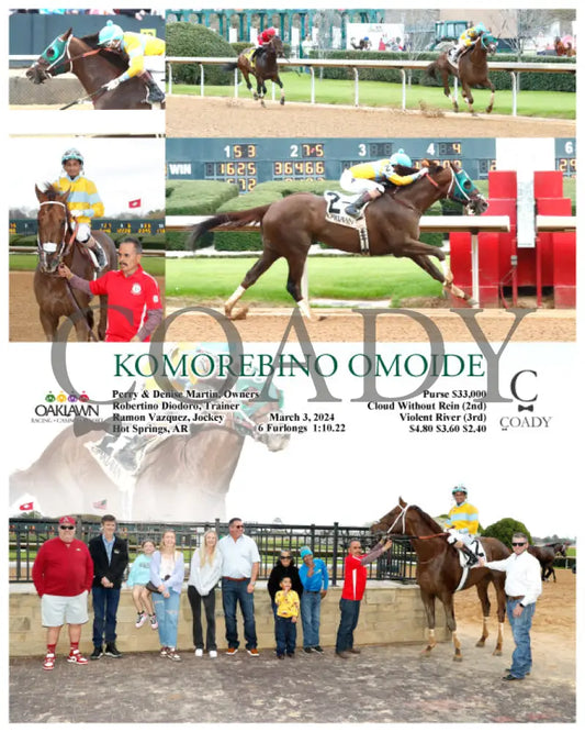 Komorebino Omoide - 03-03-24 R07 Op Oaklawn Park