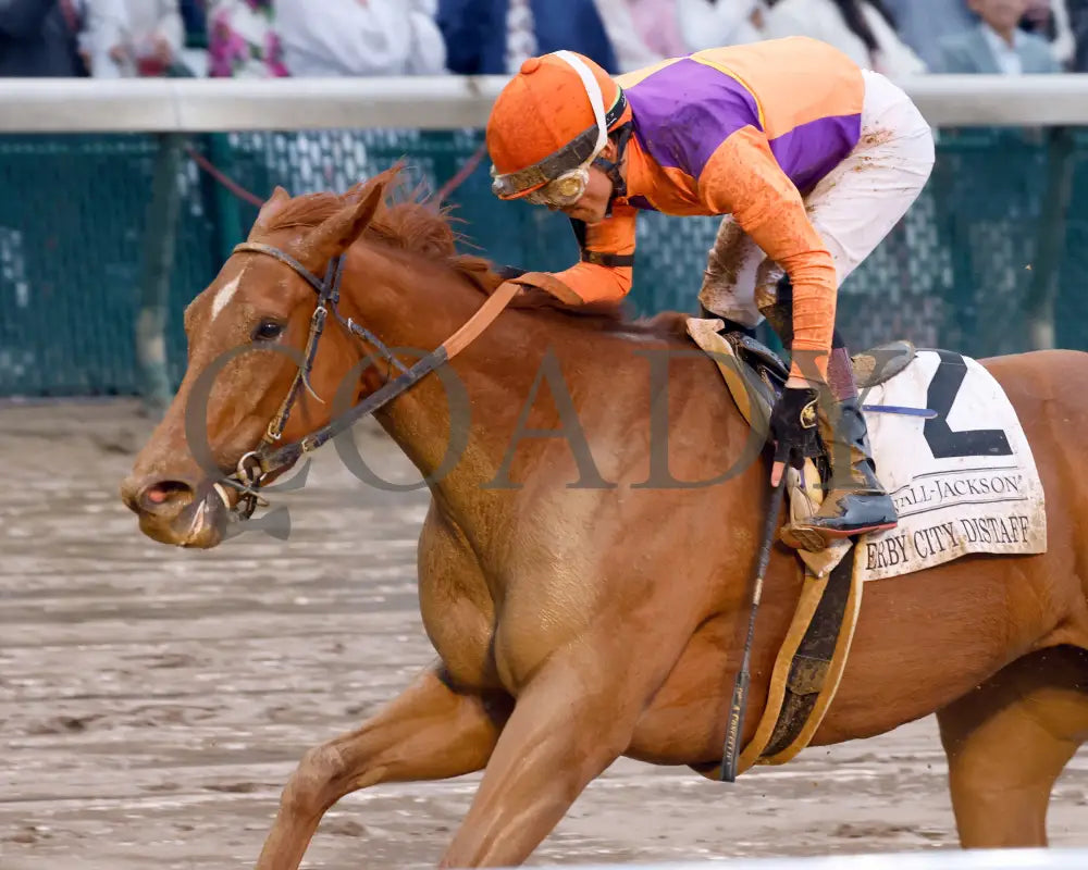 KOPION - 050325 - Derby City Distaff G1 - Race 10 - CD - Inside Finish 01 Churchill Downs