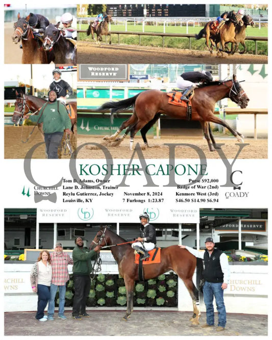 Kosher Capone - 11-08-24 R09 Cd Churchill Downs