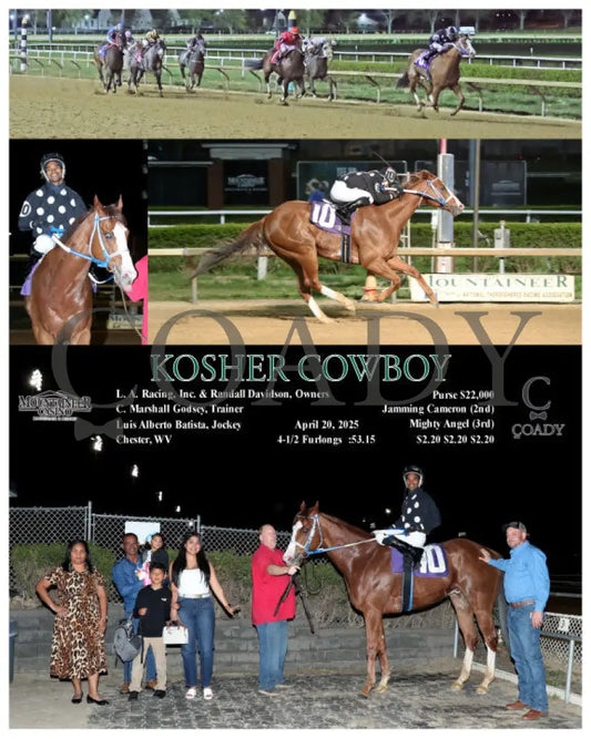 KOSHER COWBOY - 04-20-25 - R07 - MNR Mountaineer Park