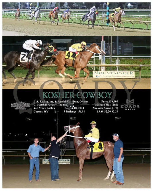 Kosher Cowboy - 08-18-24 R07 Mnr Mountaineer Park