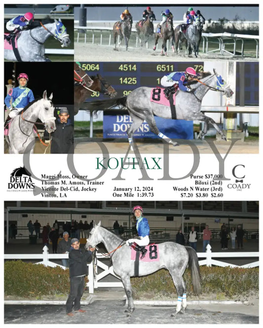 Koufax - 01-12-24 R08 Ded Delta Downs