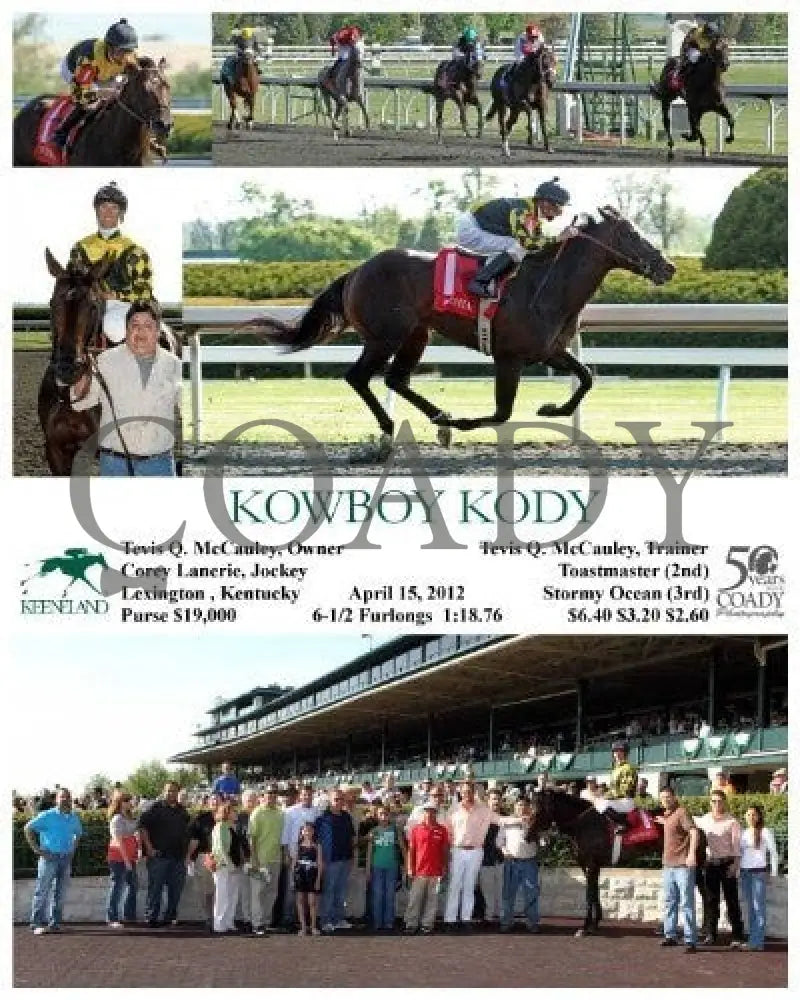 Kowboy Kody - 041512 Race 09 Keeneland