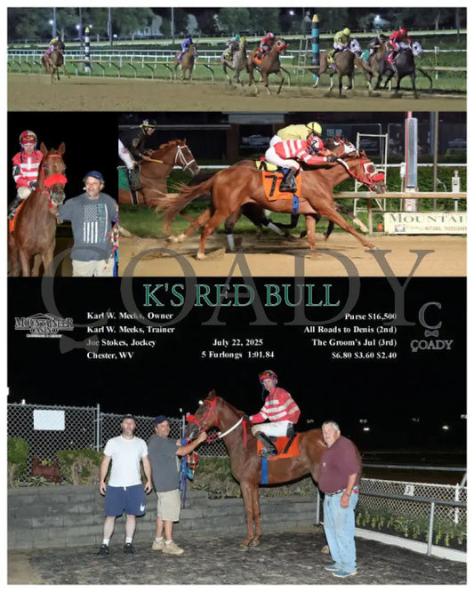 K’S RED BULL - 07-22-25 - R08 - MNR Mountaineer Park