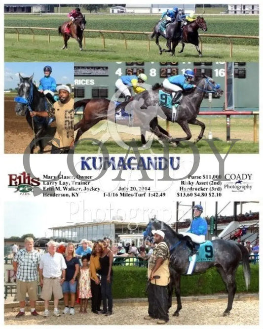 Kumacandu - 072014 Race 08 Elp Ellis Park