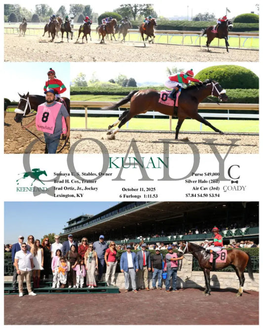KUNAN - 101125 - Race 02 - KEE Keeneland