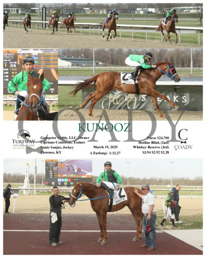 KUNOOZ - 03-19-25 - R01 - TP Turfway Park