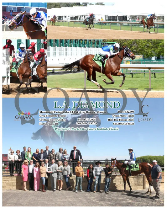 L.A. DIAMOND - 03-21-25 - R05 - OP Oaklawn Park