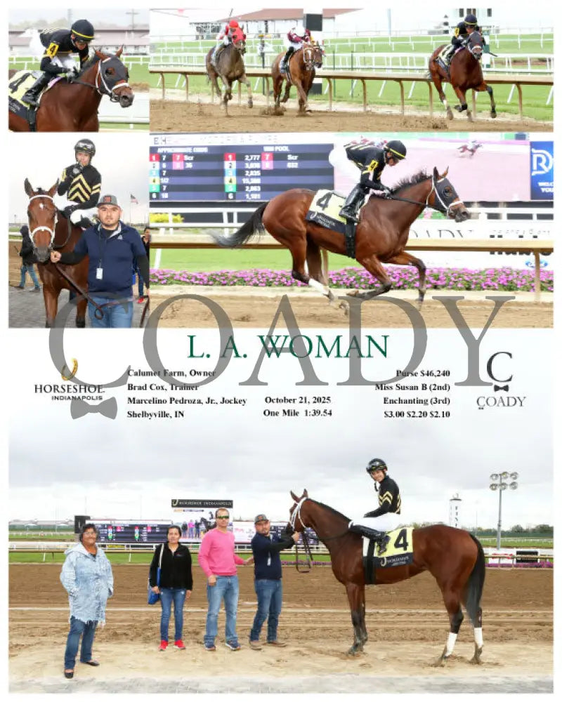 L. A. WOMAN - 10-21-25 - R03 - IND Indiana Grand