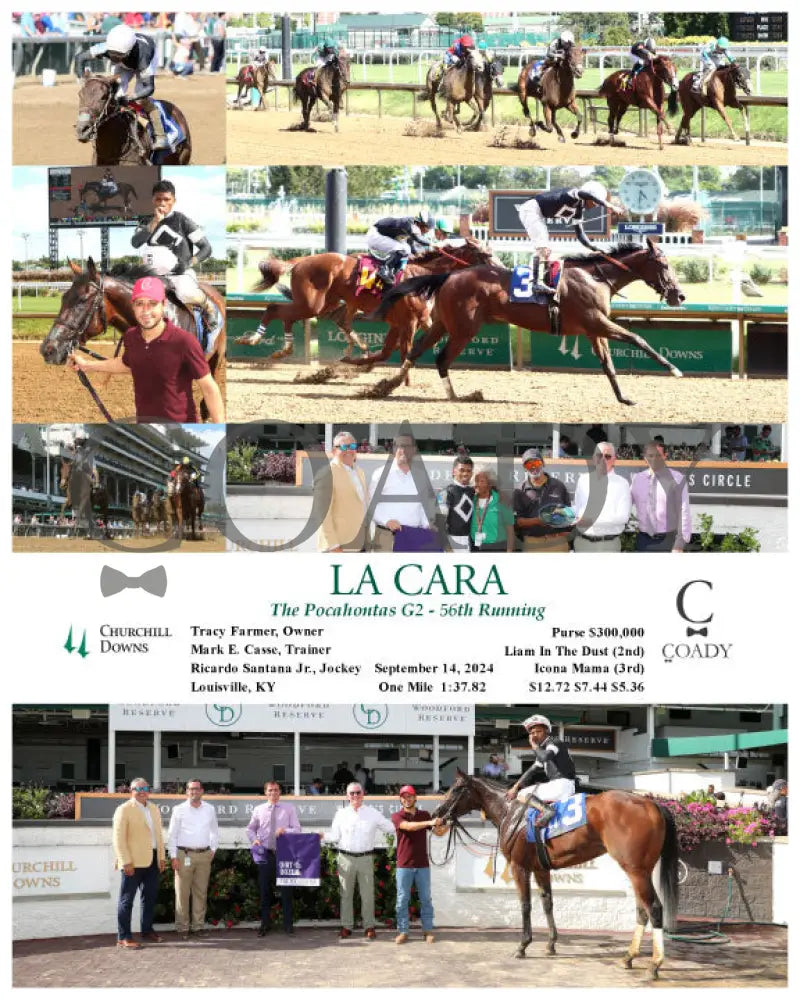 La Cara - The Pocahontas G2 56Th Running 09-14-24 R08 Cd Churchill Downs