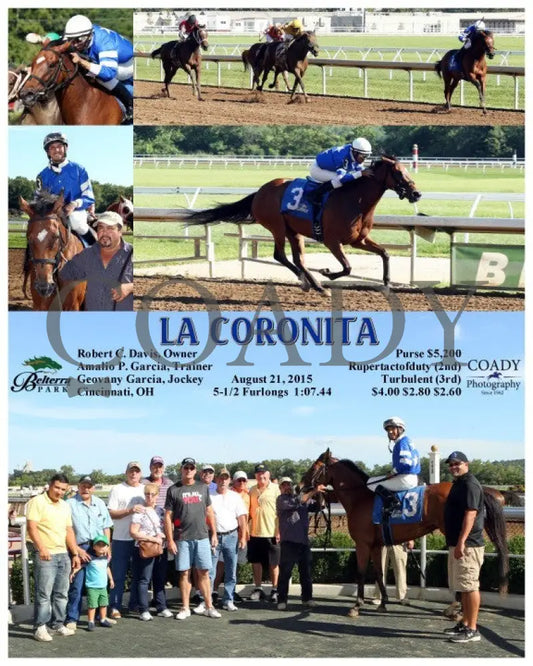 La Coronita - 082115 Race 05 Btp Belterra Park