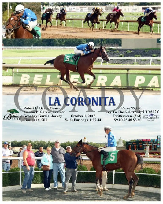 La Coronita - 100115 Race 06 Btp Belterra Park