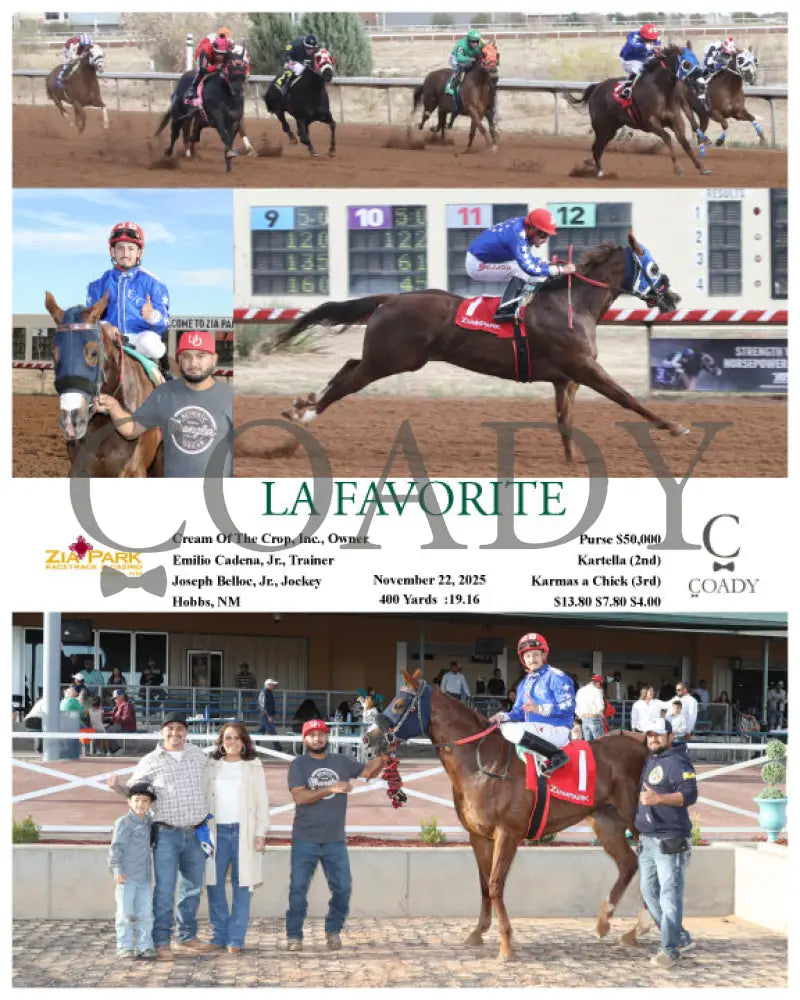 LA FAVORITE - 11-22-25 - R08 - ZIA - Coady Media - Kurtis Coady Photography