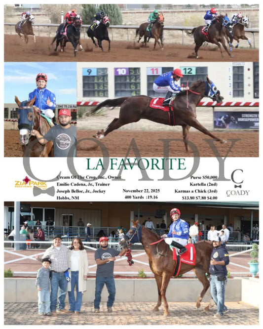 LA FAVORITE - 11-22-25 - R08 - ZIA - Coady Media - Kurtis Coady Photography