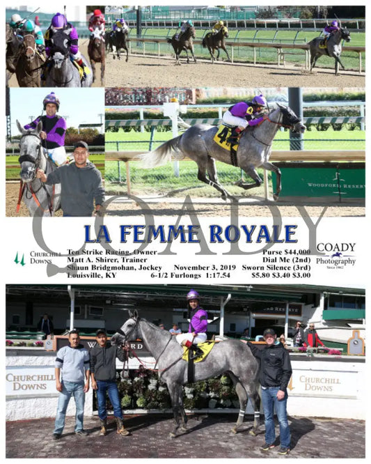 La Femme Royale - 11-03-19 R01 Cd Churchill Downs