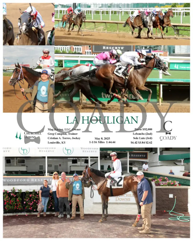 LA HOULIGAN - 050825 - Race 03 - CD Churchill Downs