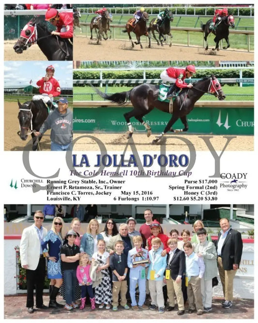 La Jolla D’oro - 051516 Race 06 Cd Group Churchill Downs