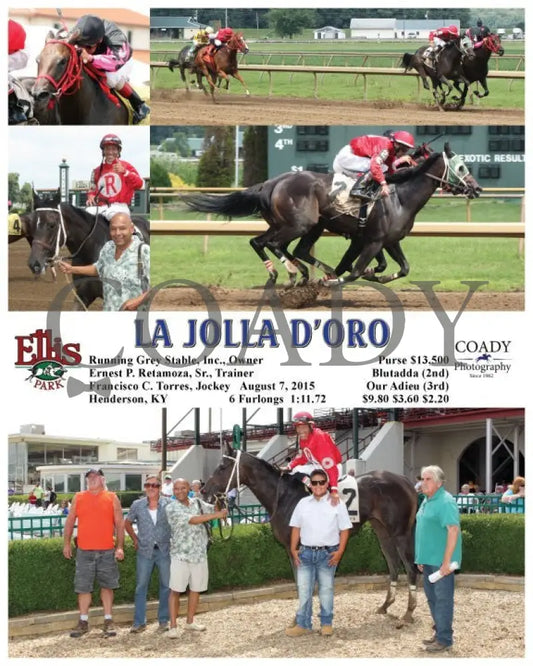 La Jolla D’oro - 080715 Race 04 Elp Ellis Park