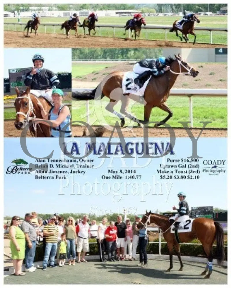 La Malaguena - 050814 Race 06 Btp Belterra Park