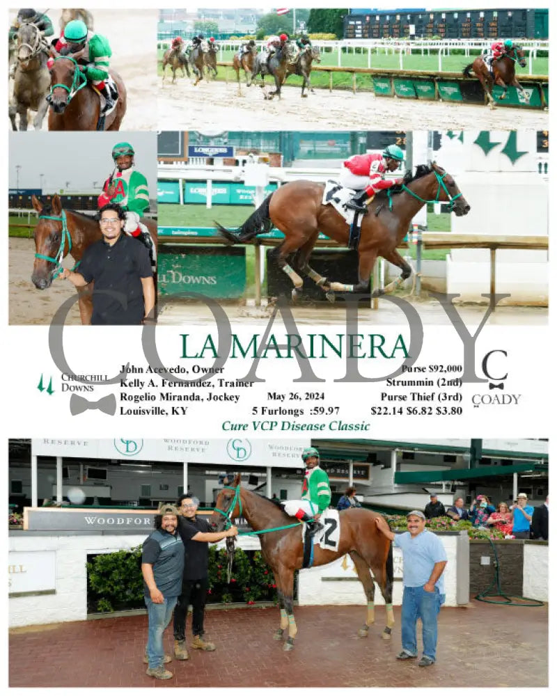 La Marinera - 05-26-24 R03 Cd Churchill Downs