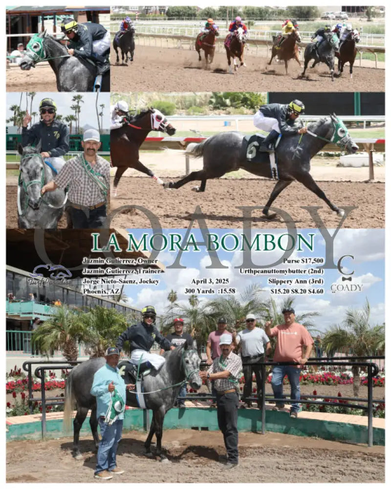 LA MORA BOMBON - 04-03-25 - R01 - TUP Turf Paradise
