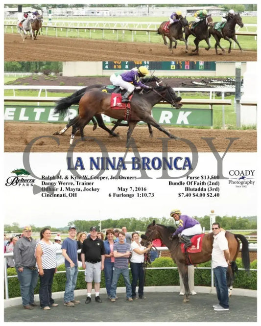 La Nina Bronca - 050716 Race 04 Btp Belterra Park