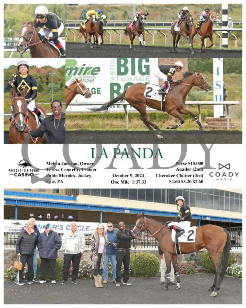 La Panda - 10-09-24 R01 Pid Presque Isle Downs