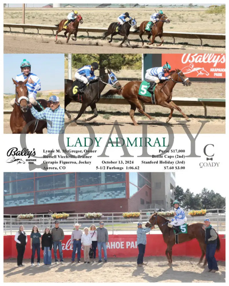 Lady Admiral - 10-13-24 R01 Arp Arapahoe Park