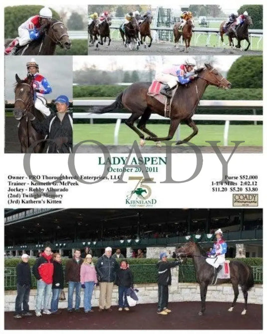 Lady Aspen - 102011 Keeneland
