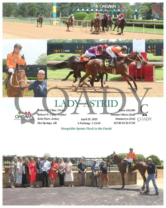 LADY ASTRID - 04-25-25 - R02 - OP Oaklawn Park
