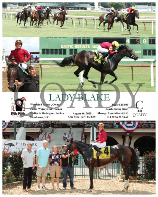 LADY BLAKE - 08-16-25 - R05 - ELP Ellis Park