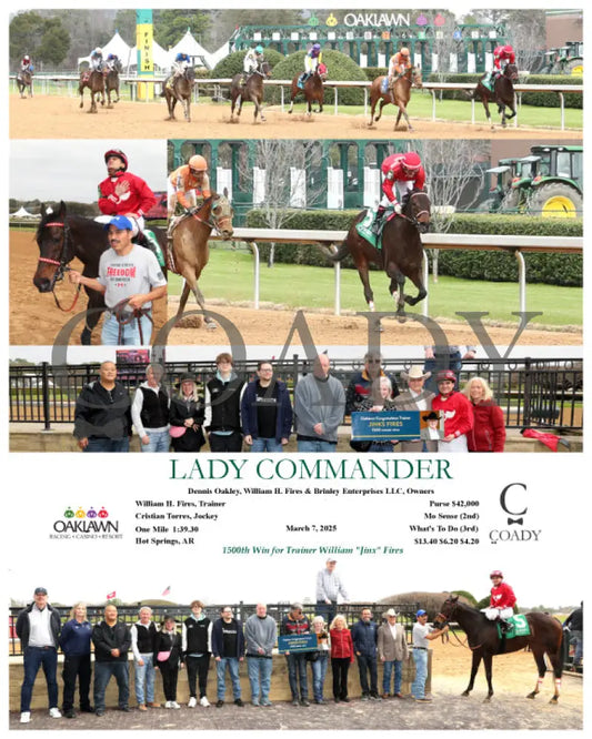 LADY COMMANDER - 03-07-25 - R03 - OP Oaklawn Park