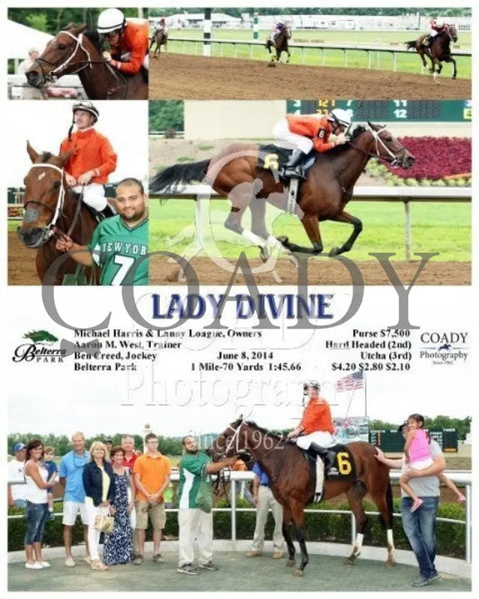 Lady Divine - 060814 Race 01 Btp Belterra Park