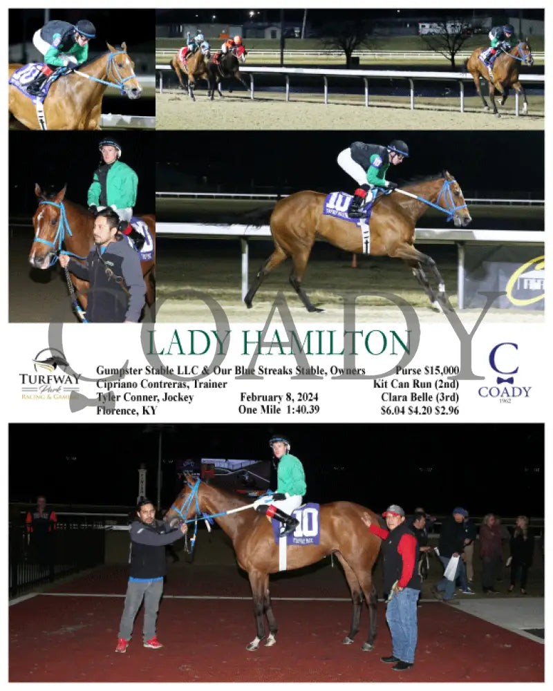 Lady Hamilton - 02-08-24 R02 Tp Turfway Park