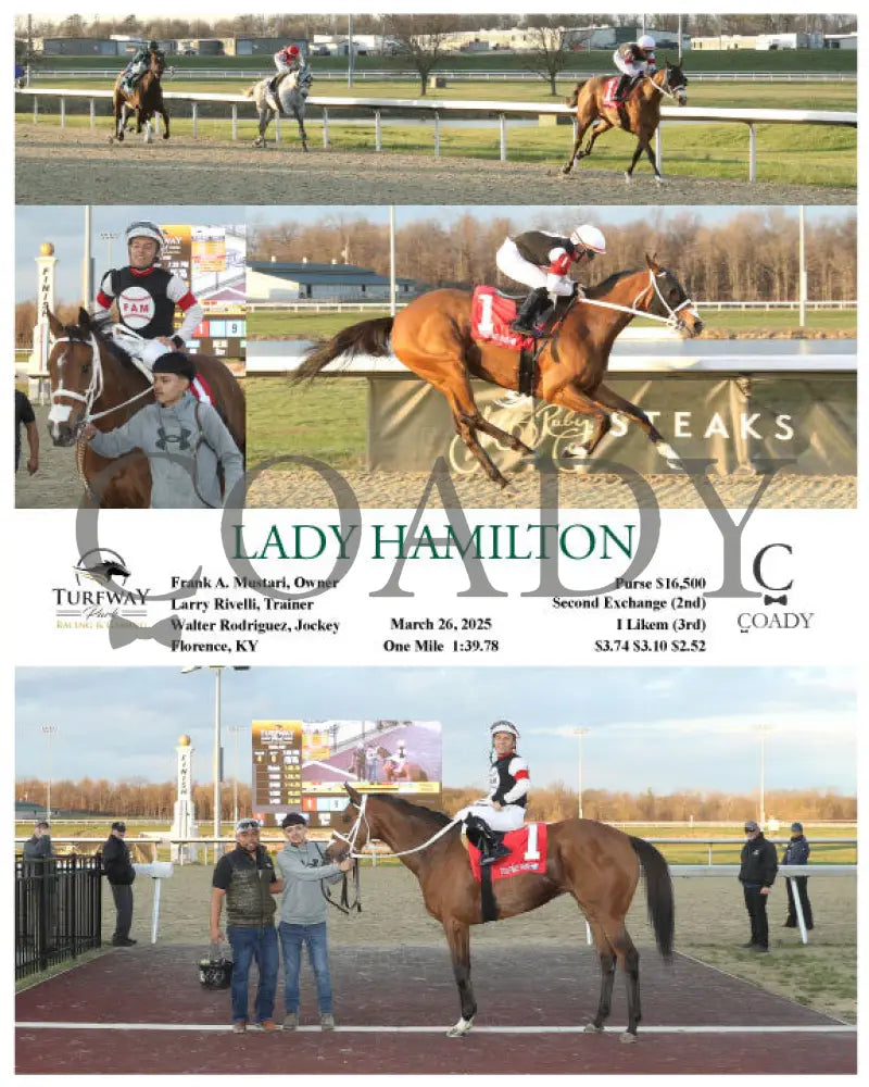 LADY HAMILTON - 032625 - Race 04 - TP - Coady Media - Kurtis Coady Photography