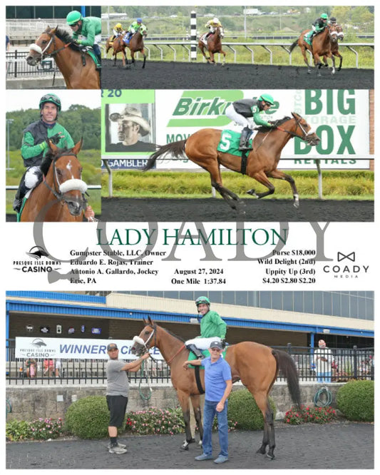 Lady Hamilton - 08-27-24 R03 Pid Presque Isle Downs