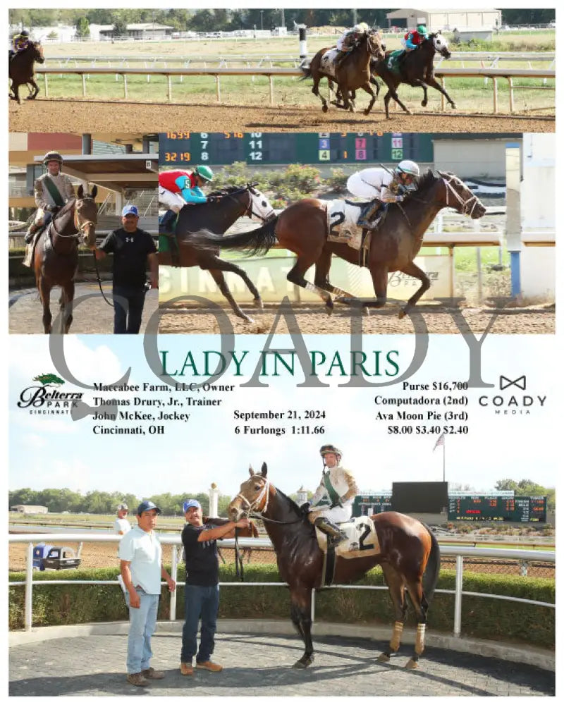 Lady In Paris - 09-21-24 R07 Btp Belterra Park